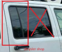 okno do pravých zadních dveří/pevné tmavé   ORIGINÁLNÍ DÍL